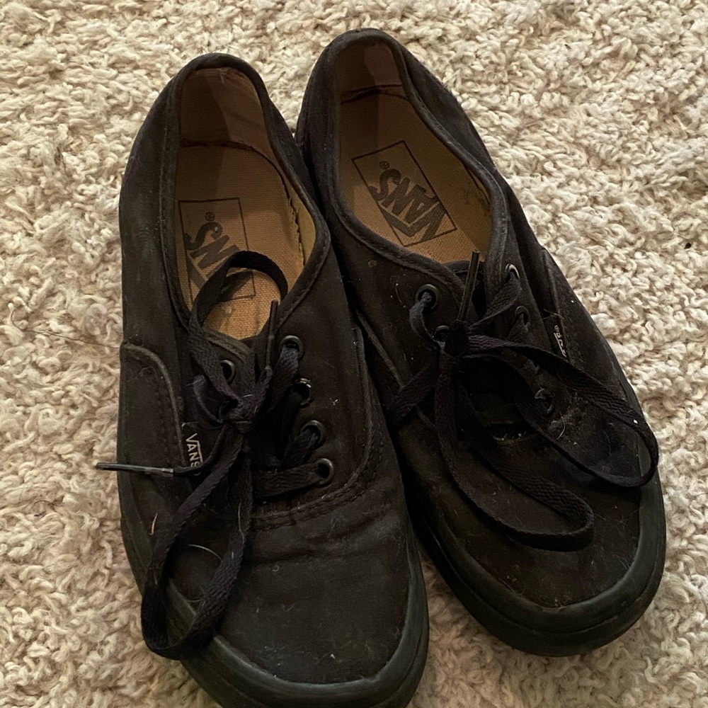 Black Vans Sneakers